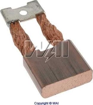 WAI 68-129 - Вугільна щітка, стартер autozip.com.ua