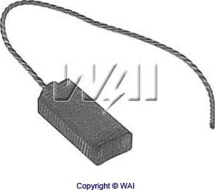 WAI 38-8102 - Вугільна щітка, генератор autozip.com.ua