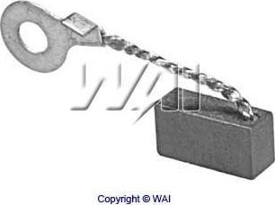 WAI 38-203 - Вугільна щітка, генератор autozip.com.ua