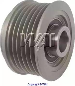 WAI 24-2280-7 - Ремінний шків, генератор autozip.com.ua