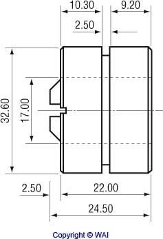 WAI 28-91851 - Контактна кільце, генератор autozip.com.ua