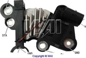 WAI IB6024 - Регулятор напруги генератора autozip.com.ua