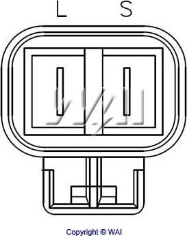 WAI IM992 - Регулятор напруги генератора autozip.com.ua