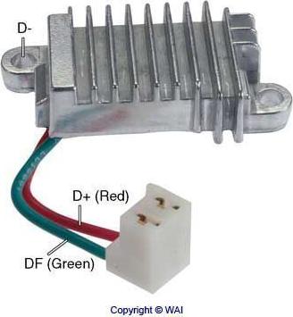 WAI IX108 - Регулятор напруги генератора autozip.com.ua