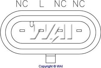 WAI M515 - Регулятор напруги генератора autozip.com.ua