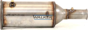 Walker 93172 - Сажі / частковий фільтр, система вихлопу ОГ autozip.com.ua