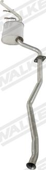 Walker 09616 - Глушник вихлопних газів кінцевий autozip.com.ua
