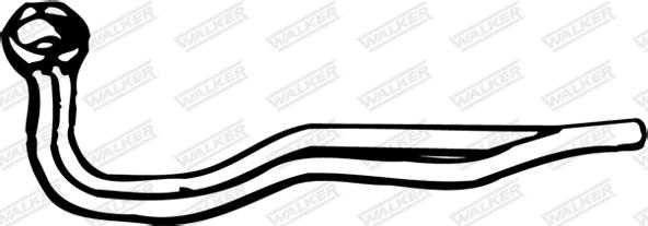 Walker 04775 - Труба вихлопного газу autozip.com.ua