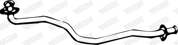 Walker 05494 - Труба вихлопного газу autozip.com.ua
