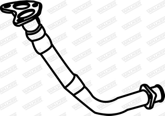 Walker 05475 - Труба вихлопного газу autozip.com.ua