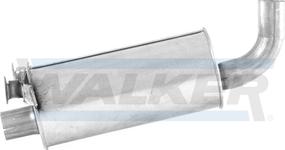 Walker 06674 - Середній глушник вихлопних газів autozip.com.ua