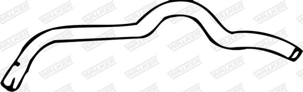 Walker 06675 - Труба вихлопного газу autozip.com.ua