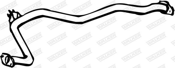 Walker 06237 - Труба вихлопного газу autozip.com.ua