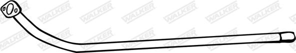 Walker 01193 - Труба вихлопного газу autozip.com.ua