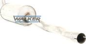 Walker 08155 - Середній глушник вихлопних газів autozip.com.ua