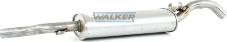 Walker 08347 - Глушник вихлопних газів кінцевий autozip.com.ua