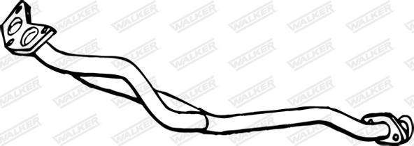 Walker 08773 - Труба вихлопного газу autozip.com.ua