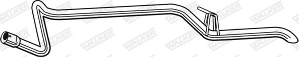 Walker 03148 - Труба вихлопного газу autozip.com.ua