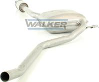 Walker 02604 - Середній глушник вихлопних газів autozip.com.ua