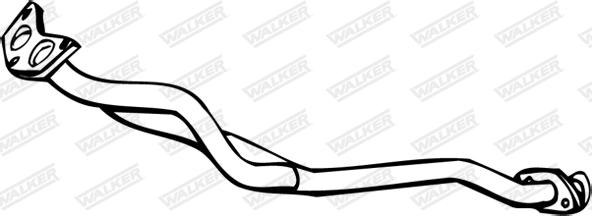 Walker 02600 - Труба вихлопного газу autozip.com.ua