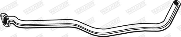 Walker 07770 - Труба вихлопного газу autozip.com.ua