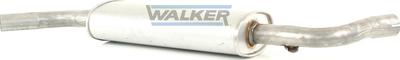 Walker 19694 - Середній глушник вихлопних газів autozip.com.ua