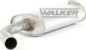 Walker 19694 - Середній глушник вихлопних газів autozip.com.ua