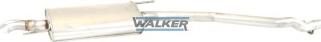 Walker 19691 - Глушник вихлопних газів кінцевий autozip.com.ua