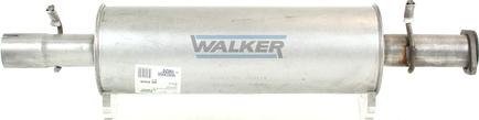 Walker 19620 - Середній глушник вихлопних газів autozip.com.ua