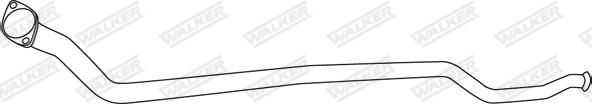 Walker 19010 - Труба вихлопного газу autozip.com.ua