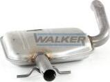 Walker 19756 - Середній глушник вихлопних газів autozip.com.ua