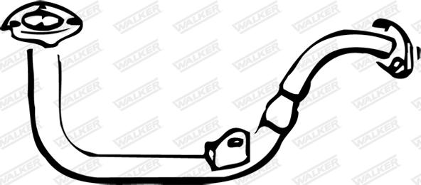 Walker 15913 - Труба вихлопного газу autozip.com.ua