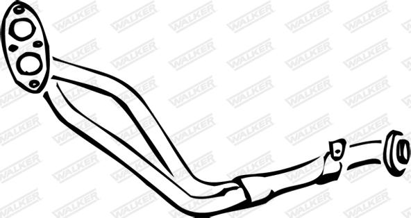 Walker 15117 - Труба вихлопного газу autozip.com.ua