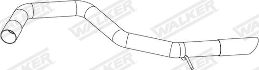 Walker 10945 - Труба вихлопного газу autozip.com.ua