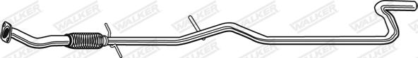 Walker 10596 - Труба вихлопного газу autozip.com.ua