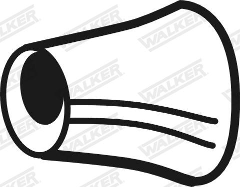 Walker 10801 - Насадка випускної труби autozip.com.ua