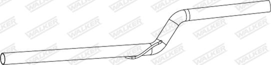 Walker 10889 - Труба вихлопного газу autozip.com.ua