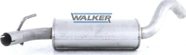 Walker 18504 - Середній глушник вихлопних газів autozip.com.ua