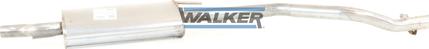 Walker 18257 - Глушник вихлопних газів кінцевий autozip.com.ua