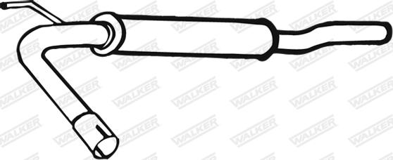 Walker 18261 - Предглушітель вихлопних газів autozip.com.ua
