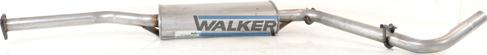 Walker 18799 - Середній глушник вихлопних газів autozip.com.ua