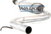 Walker 18739 - Середній глушник вихлопних газів autozip.com.ua