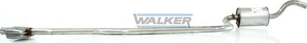 Walker 13754 - Середній глушник вихлопних газів autozip.com.ua