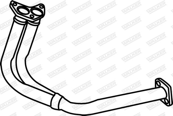 Walker 13761 - Труба вихлопного газу autozip.com.ua