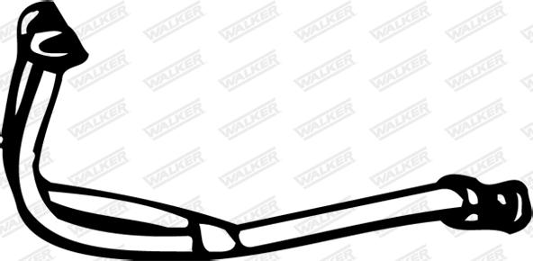 Walker 13767 - Труба вихлопного газу autozip.com.ua