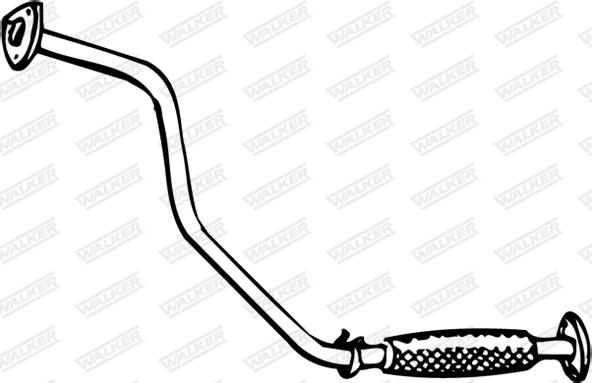 Walker 12415 - Труба вихлопного газу autozip.com.ua