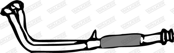 Walker 12685 - Труба вихлопного газу autozip.com.ua