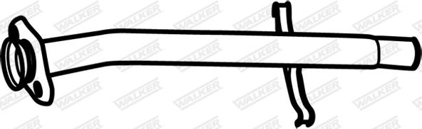Walker 17589 - Труба вихлопного газу autozip.com.ua