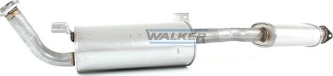 Walker 17649 - Середній глушник вихлопних газів autozip.com.ua