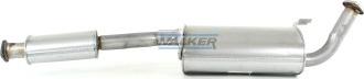Walker 17649 - Середній глушник вихлопних газів autozip.com.ua